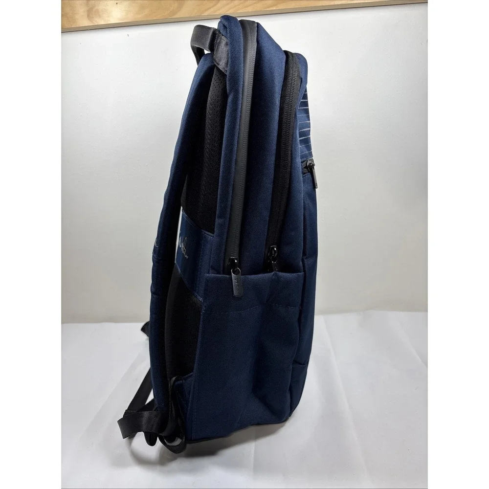 TravisMathew Approach Backpack TMB100 Golf‎ Blue Laptop Compartment Company Logo